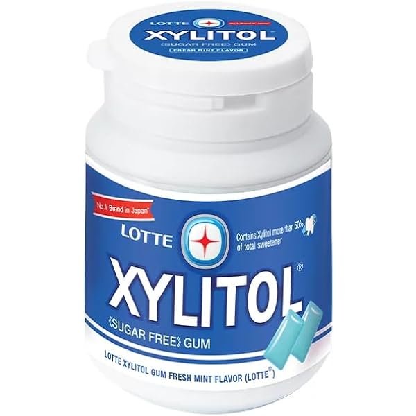 xylitol زيليتول علك بنكهة النعناع المنعش 58جرام - الصورة 1